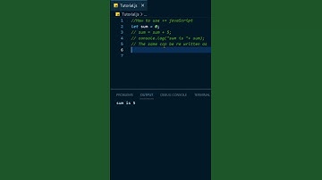 How to use the (+=) in javaScript(addition assignment operator)#coding #tutorial #shorts #javascript