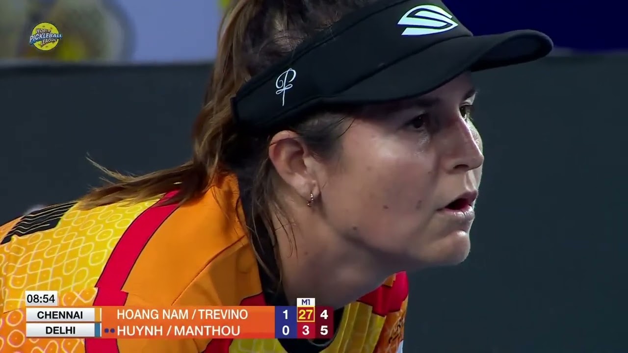 Pickleball đôi nam nữ Lý Hoàng Nam & Carlota Trevino vs Max Manthou & Trang Huỳnh chung kết giải WPL