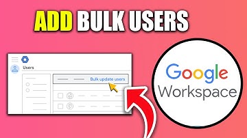 How To Add Bulk Users In Google Workspace | Add Multiple Users In Google Workspace
