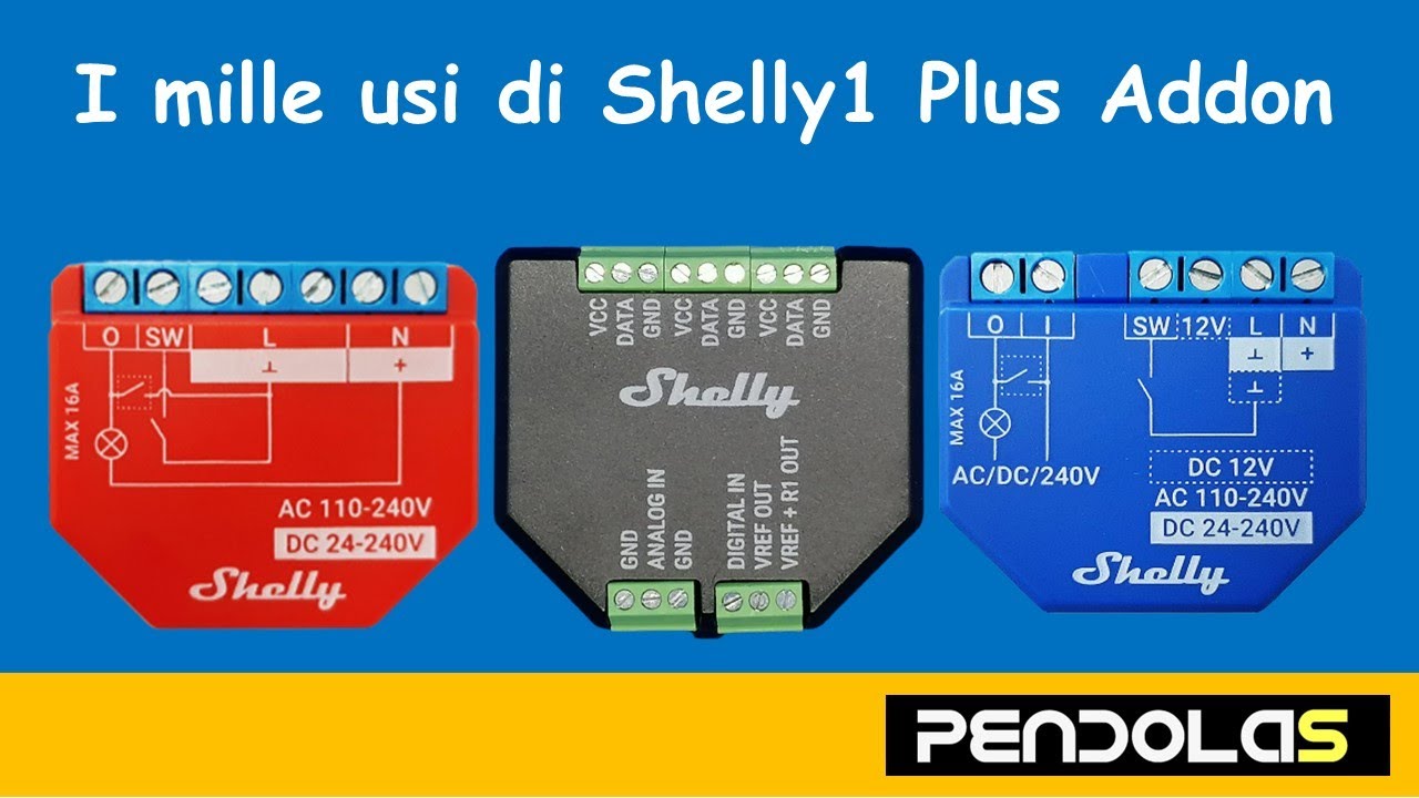 Shelly plus addon, e i suoi mille usi 