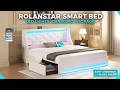 Rolanstar LED Bed Frame Review – Smart Bed with Charging &amp; Storage?