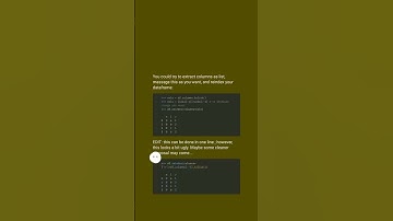how do I insert a column at a specific column index in pandas? #shorts