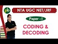 Coding and decoding  ugc netjrf  paper 1 i panaceatutor