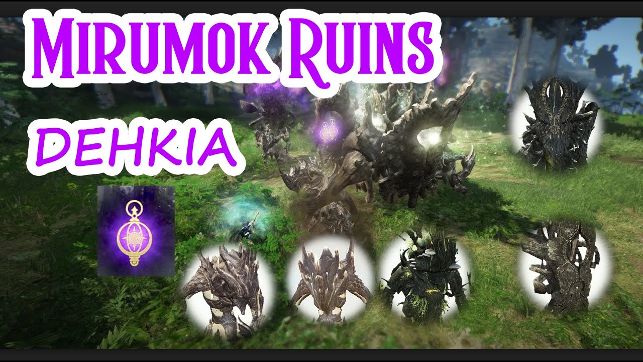 Seraph - Mirumok Ruins DEHKIA leak ? gameplay and mechanic trash don't drop l Black desert .