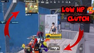 1Vs3 Low Hp Clutch In Bgmi