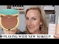 PLAYING WITH NEW MAKEUP | GUCCI BRONZER | DIOR BACKSTAGE AIRFLASH | CHANTECAILLE