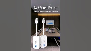 Using EZCast Pocket at meetings - PLUG and PLAY on the go!