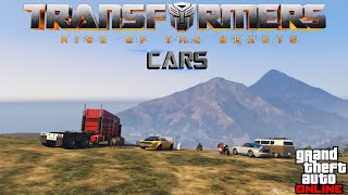 Transformers Cars in GTA Online   Rise Of The Beast Vehicles