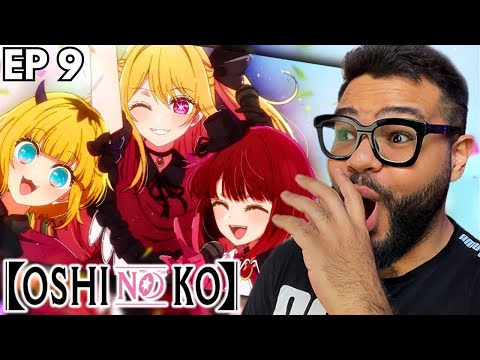 A NOVA B-KOMACHI! OSHI NO KO Episódio 9 REACT 