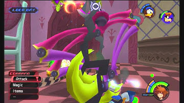 Kingdom Hearts 1.5 Boss - Trickmaster (Proud Mode) No Equipment Change