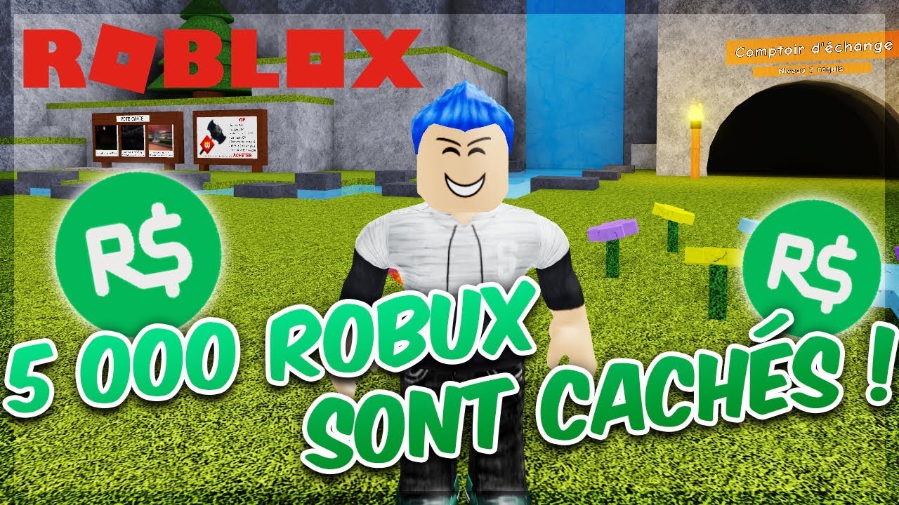 5000 Robux Sont Caches Dans Cette Video Roblox Flee The Facility Youtube - roblox jeux qui donnent es robux 2018