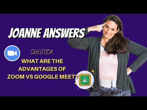 Video Advantages of Zoom Vs Google Meet - youtube