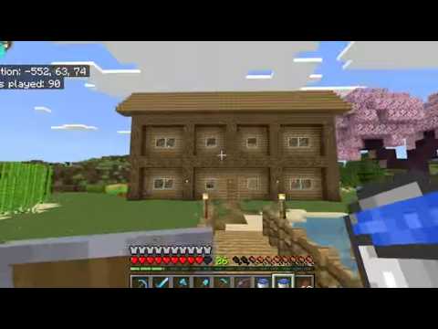 Current Minecraft world showcase