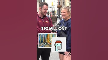 Can you guess how much this NFT sold for? #crypto #nfts #interview #finance #web3 #financialfreedom