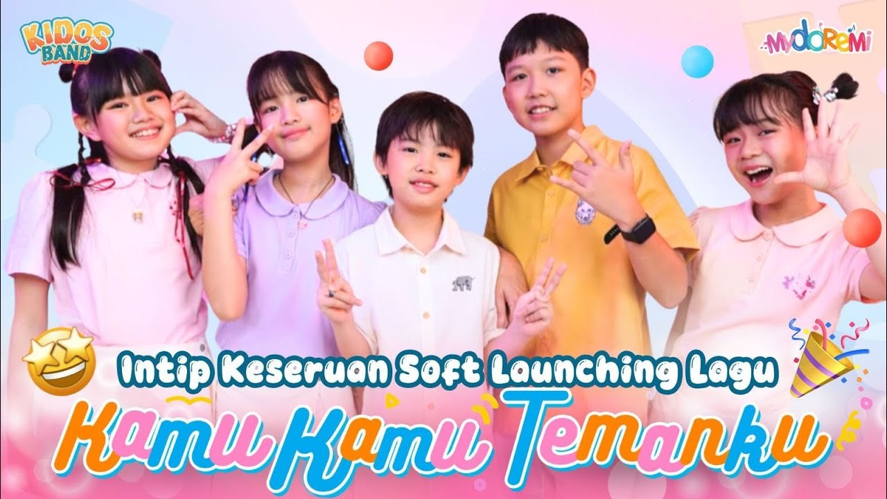 Kamu Kamu Temanku Streaming Yeah !!! - Kidos Band l Lagu Anak #mydoremi #kidosband #music #kidssongs