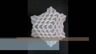 Origami cube tessellation by Ralf Konrad screenshot 4