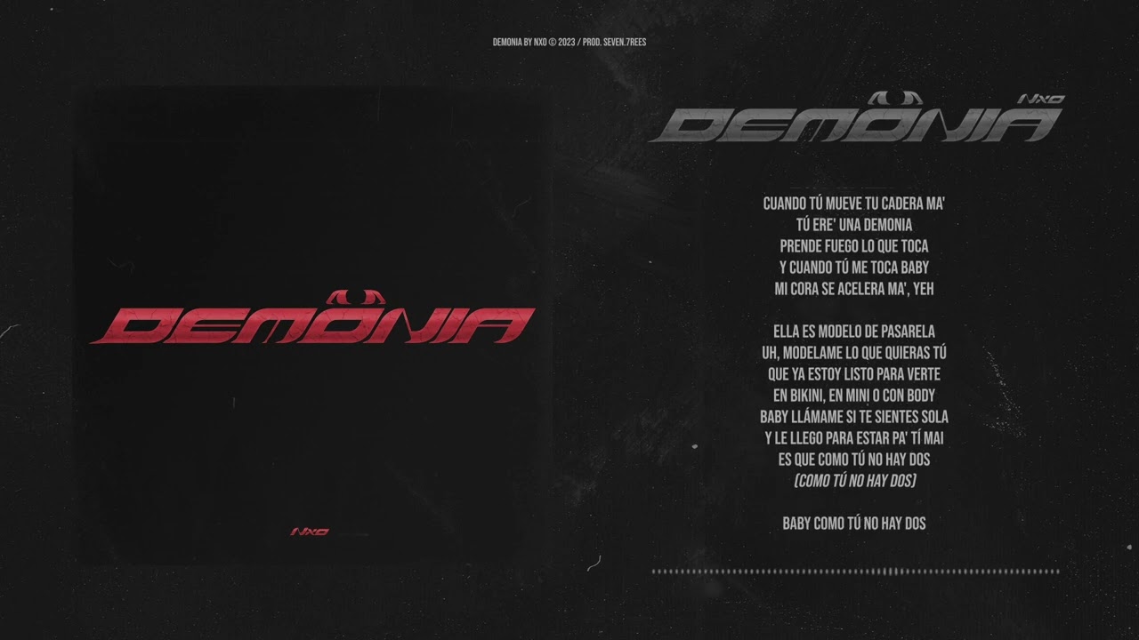 Nxo - Demonia [Prod. by Seven7rees]
