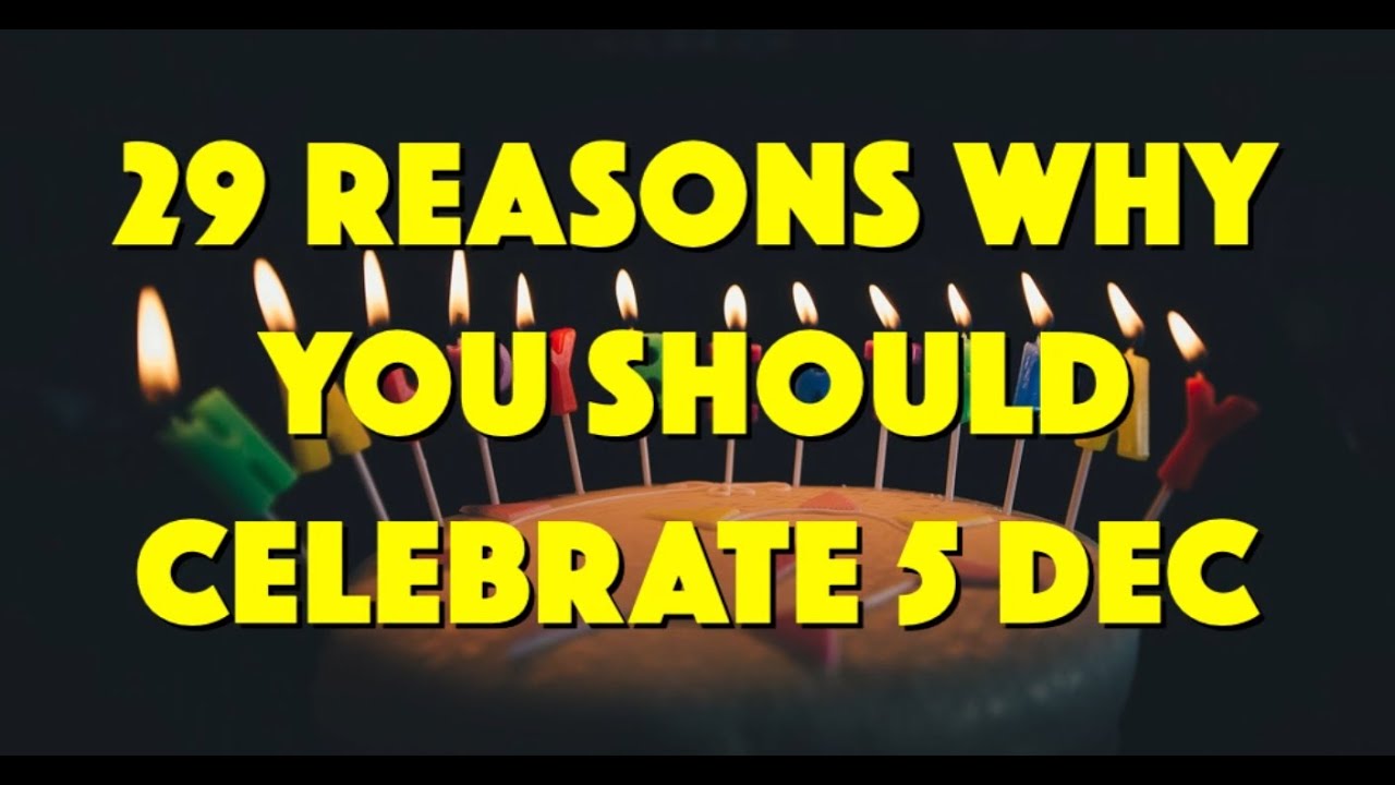 happy birthday to you on 5 December