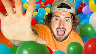 I Bought 1,000 Balloons For My Room
