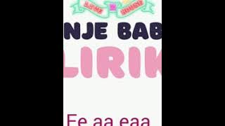 Beby Acha - Anje Baby lirik
