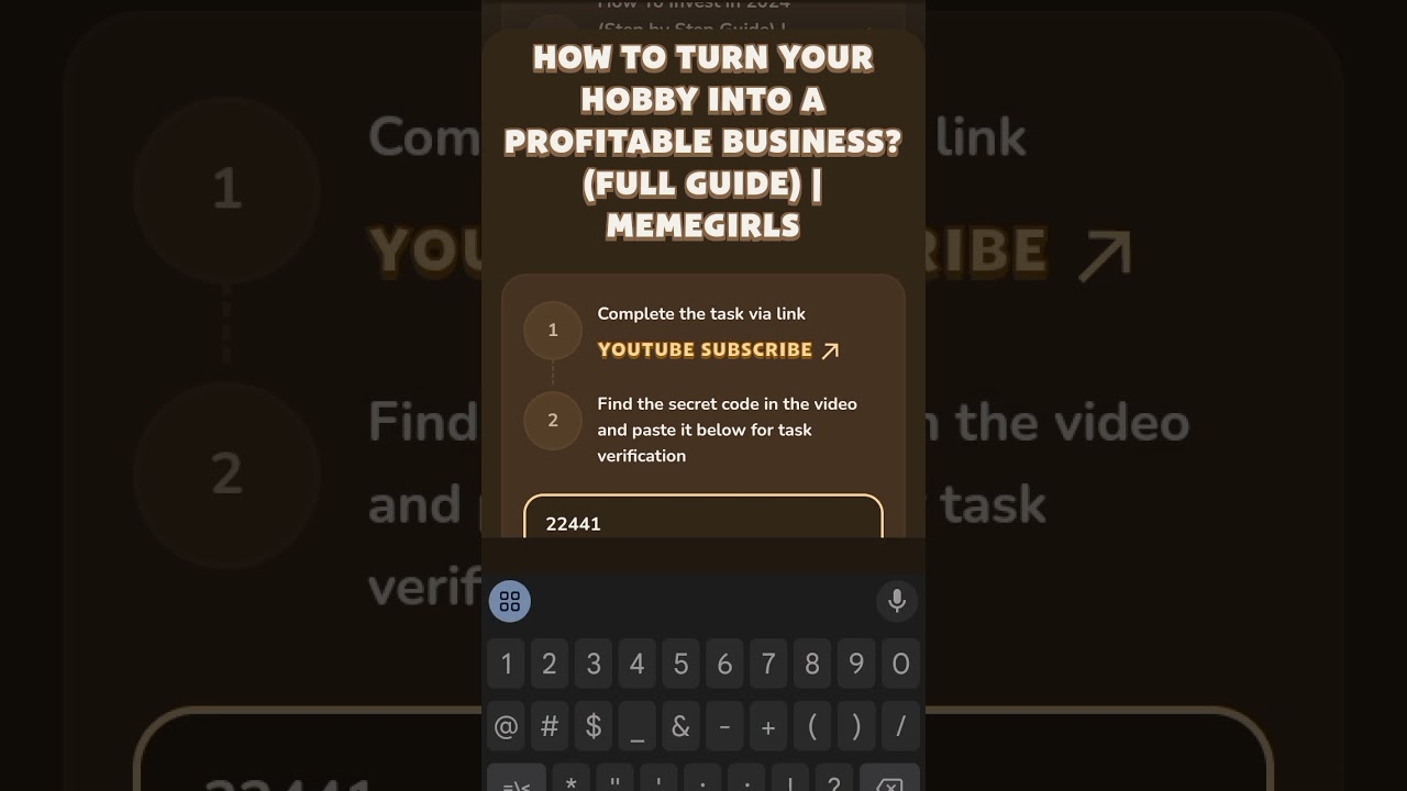 How to Turn Your Hobby into a Profitable Business? (FULL GUIDE) | MemeGirls