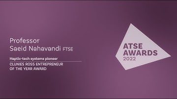 Professor Saeid Nahavandi FTSE– Clunies Ross Entrepreneur Award 2022