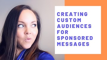 Creating Custom Audiences for Sponsored Messages in ManyChat and Facebook Ads