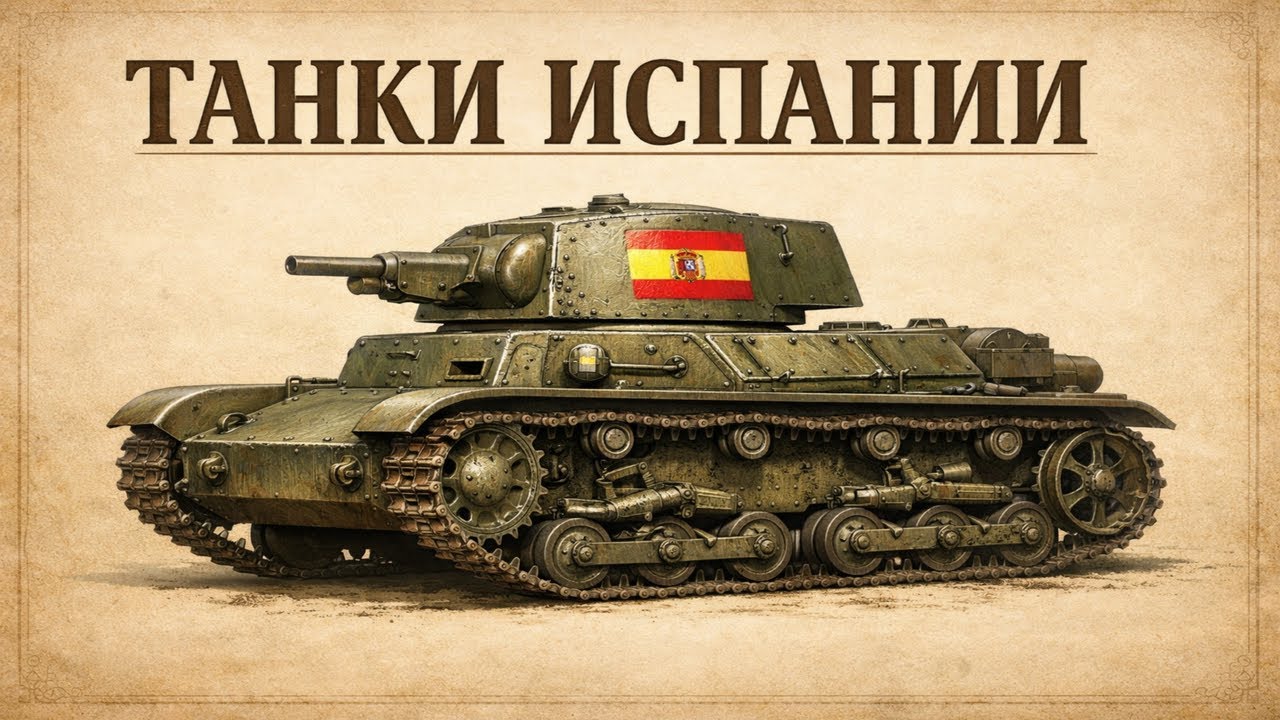 Бронетехника Испании: Эволюция, импровизация и секретные проекты