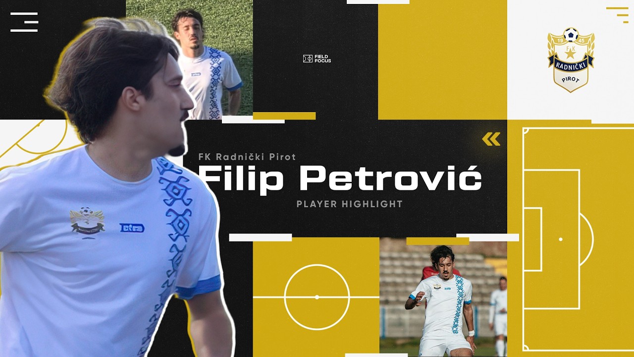 Filip Petrović ׀ FK Radnički Pirot ׀ ST ׀ Highlights 2024/25