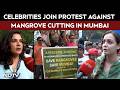 Mumbai News | Celebrities, Activists Protest Against Mangrove Felling For Coastal Road In Mumbai