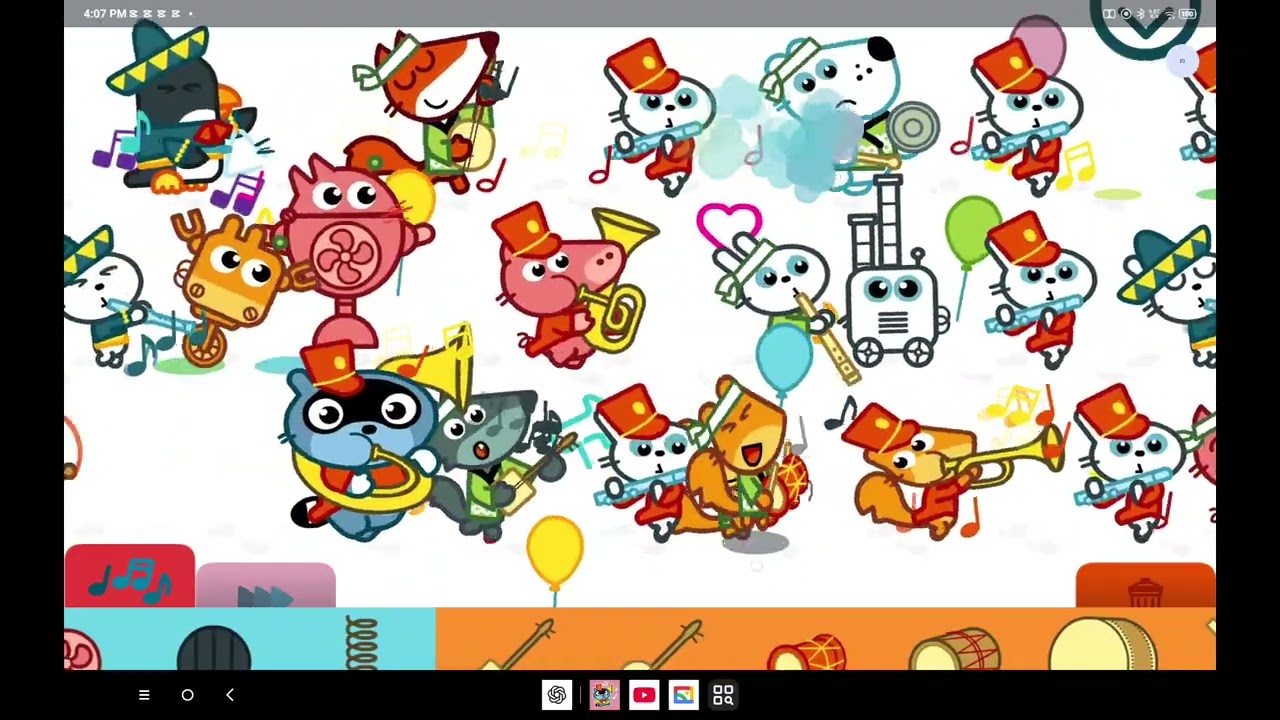 Pango music march gameplay 