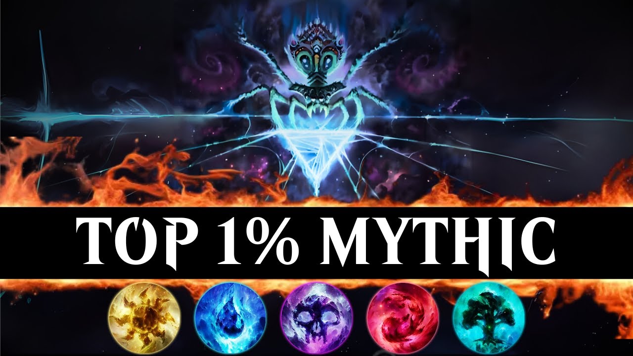 Ranking up to top 1% mythic with FIVE COLOR SPIDERS!!!