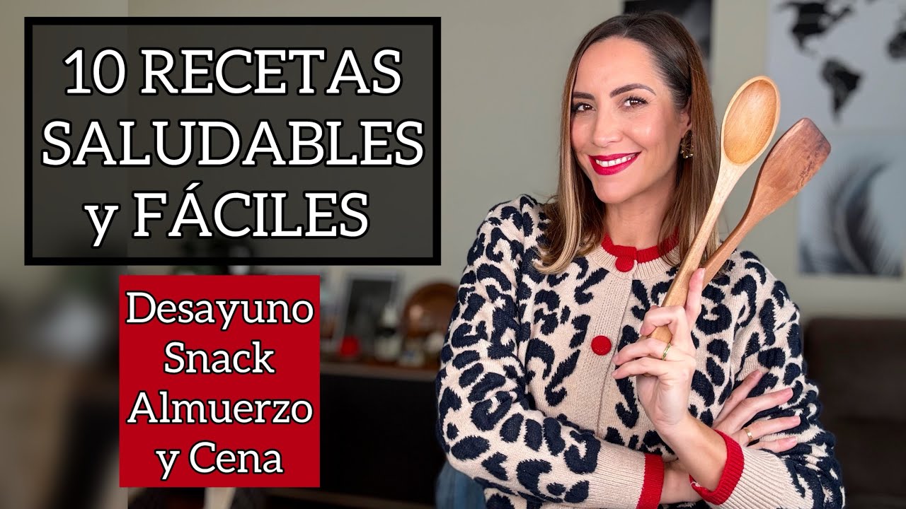 RECETAS FÁCILES, RÁPIDAS Y SALUDABLES 🥗🍝🌶️ | comer bien del desayuno a la cena