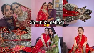 Beautiful bride shruti/my new bridal mehndi design❤