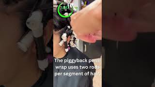A piggyback perm wrap #perm #tampahairsalon #curlyhairstyles #curlyhair #hairstyle #loveyourcurls