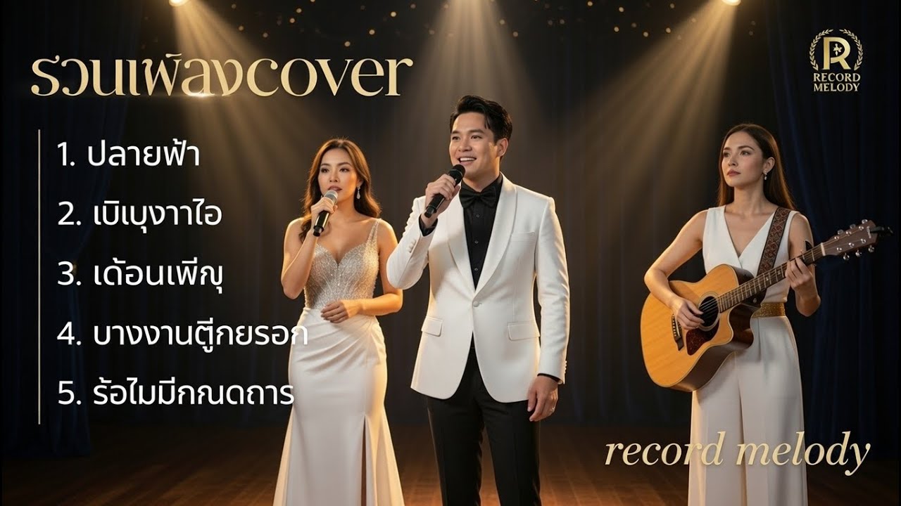 รวมเพลง Cover อะคูสติกเพราะๆ | ปลายฟ้า – ปริญญาใจ | record melody