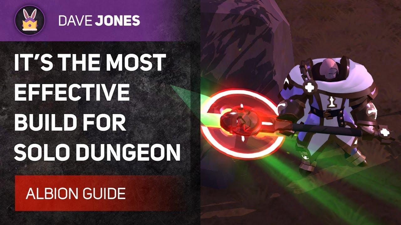 ALBION ONLINE 💪THE MOST EFFECTIVE BUILD FOR SOLO DUNGEONS. GREATAXE
