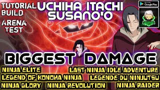 HIGH DAMAGE IN THIS GAME ITACHI SUSANO'O NINJA GLORY | LAST NINJA IDLE ADVENTURE screenshot 4