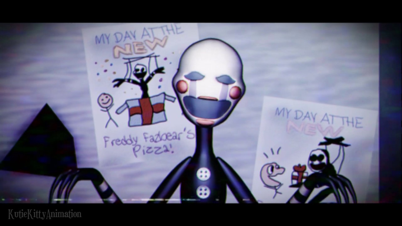 Original Fnaf Animation Doll On Music Box Youtube - chitty bang roblox dance youtube