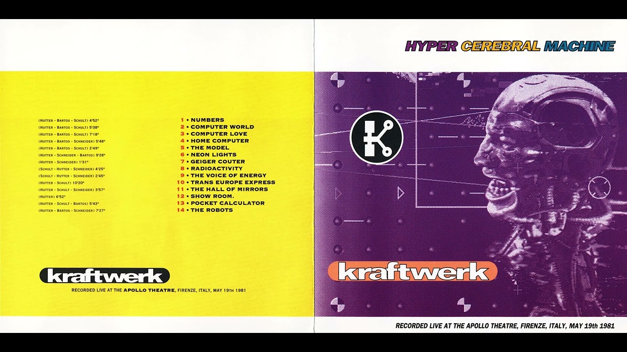 Kraftwerk - Live Teatro Apollo,  Florence,  Italy [19/05/81]