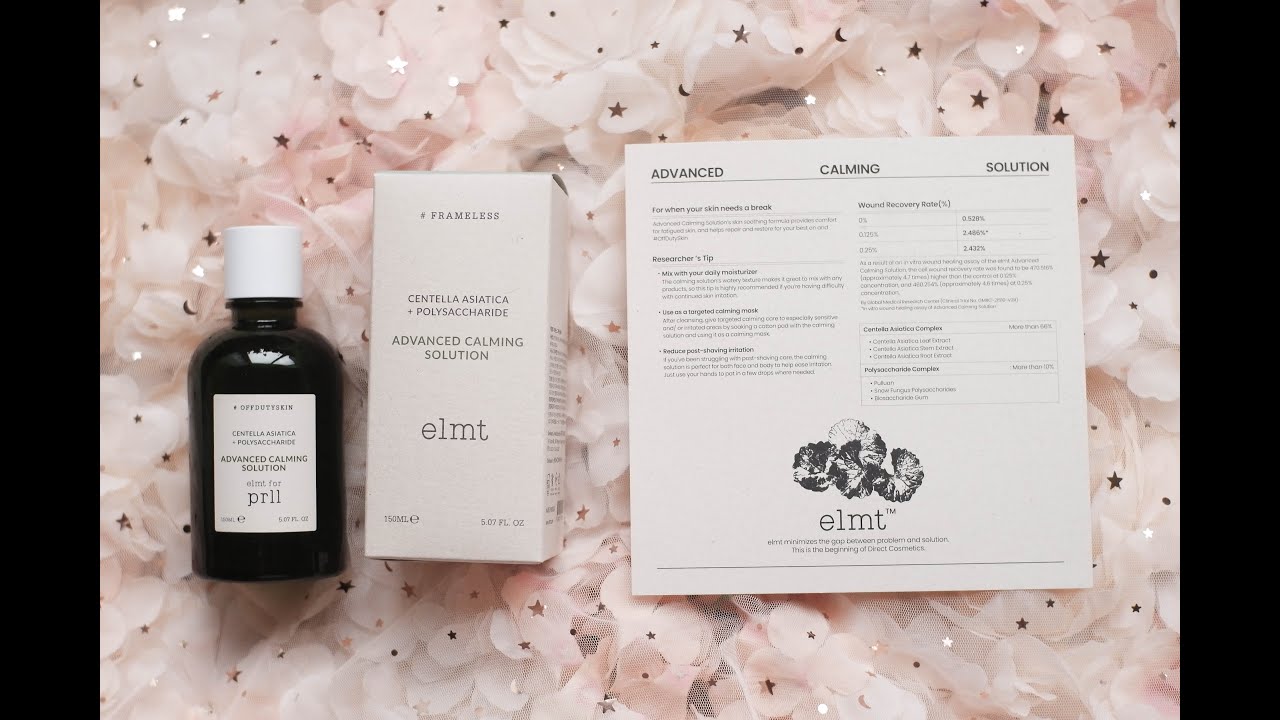 Elmt Advanced Calming Solution Unboxing | Personalized Version