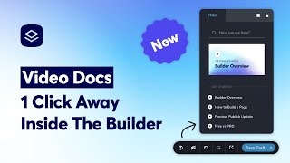 Video Docs Within the Dashboard and Builder