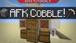 Minecraft: Tutorial | AFK Cobblestone Generator (+SKYBLOCK)