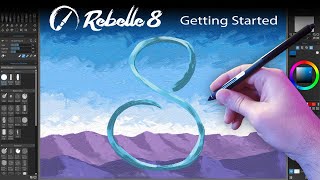 Rebelle 8 Tutorial for Beginners - First Launch & New Canvas