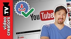 How To Legally Download YouTube Videos  - Durasi: 4:35. 