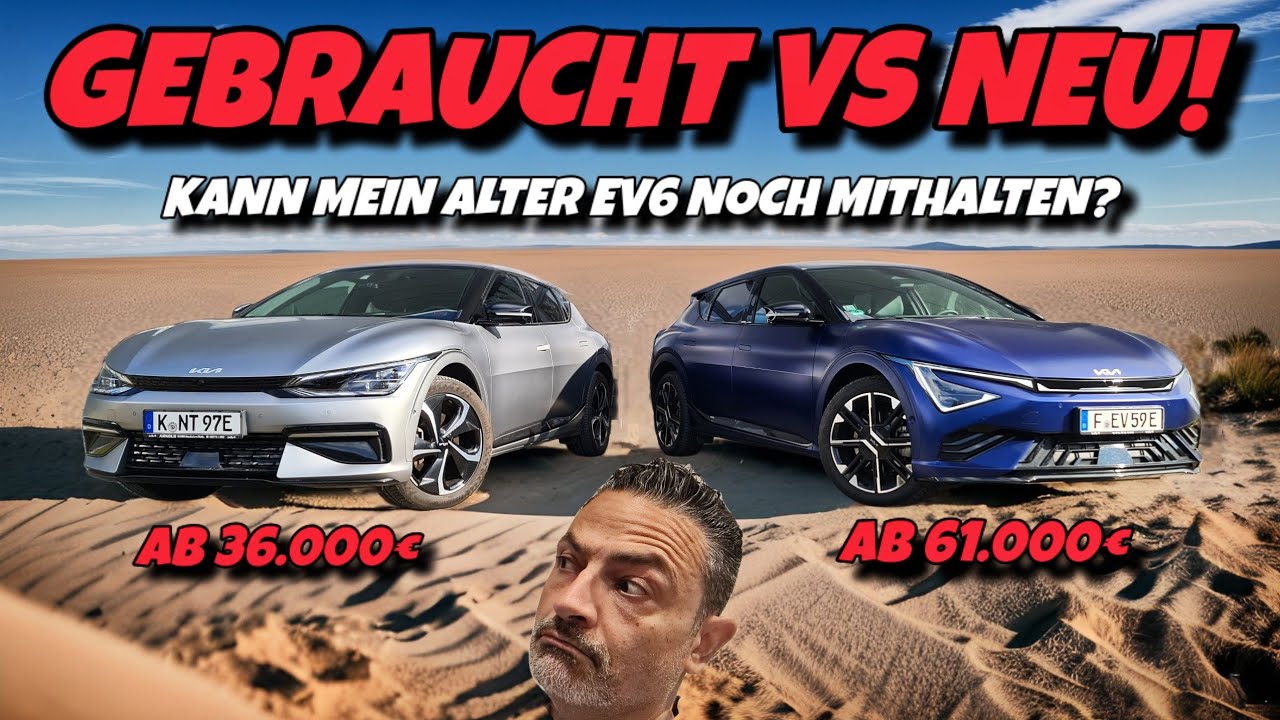 ALT GEGEN NEU! Kia EV6 Facelift vs Kia EV6 Vorgänger im großen Test. E Auto Kaufberatung. 
