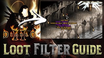 How to set up a Loot Filter for Diablo 2 (2019) - Make your life easy!!!!