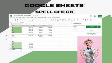 How To Spell Check In Google Sheets