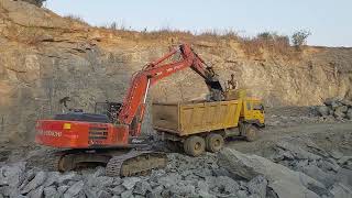 Loading Boulders.