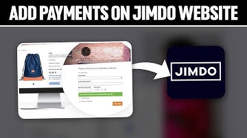 How To Add Payments On Your Jimdo Website 2025! (Full Tutorial)